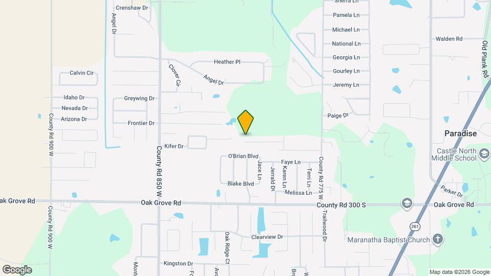 8120 Cedar Point Dr Map and Location Details