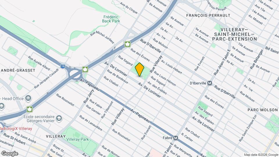7730-7746 Des Érables Av Map and Location Details