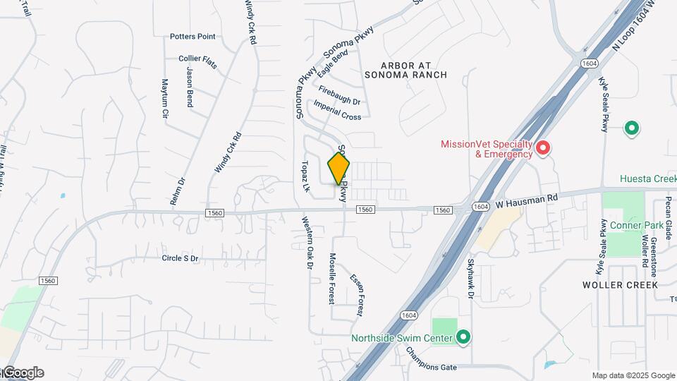 13526 Riverbank Pass Map and Location Details