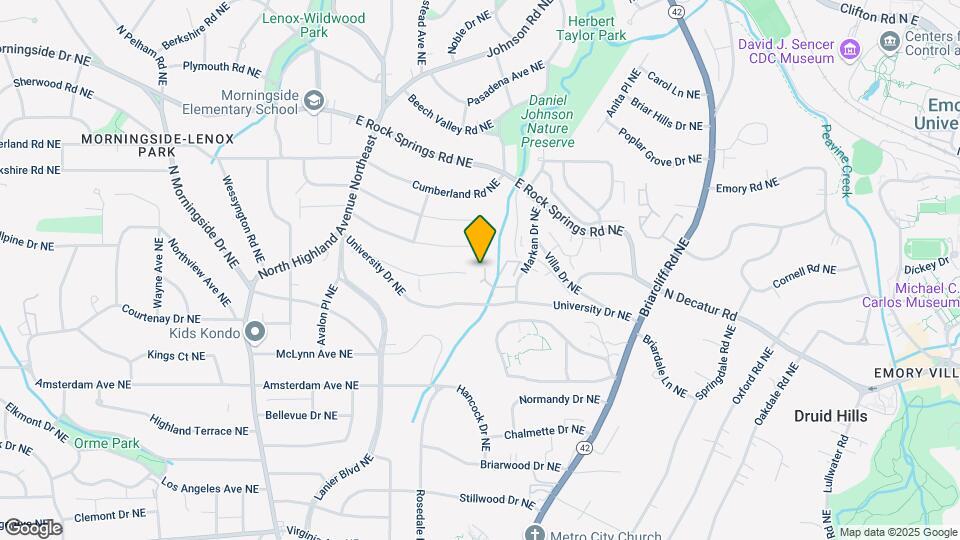 1071 Woodbridge Hollow NE Mapa y Detalles de la Ubicación