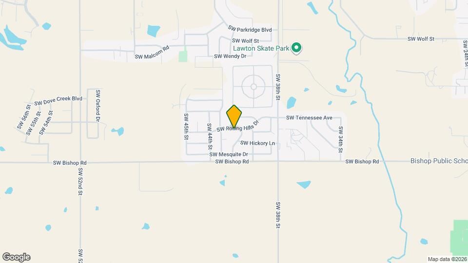 4106 SW Rolling Hills Dr Map and Location Details