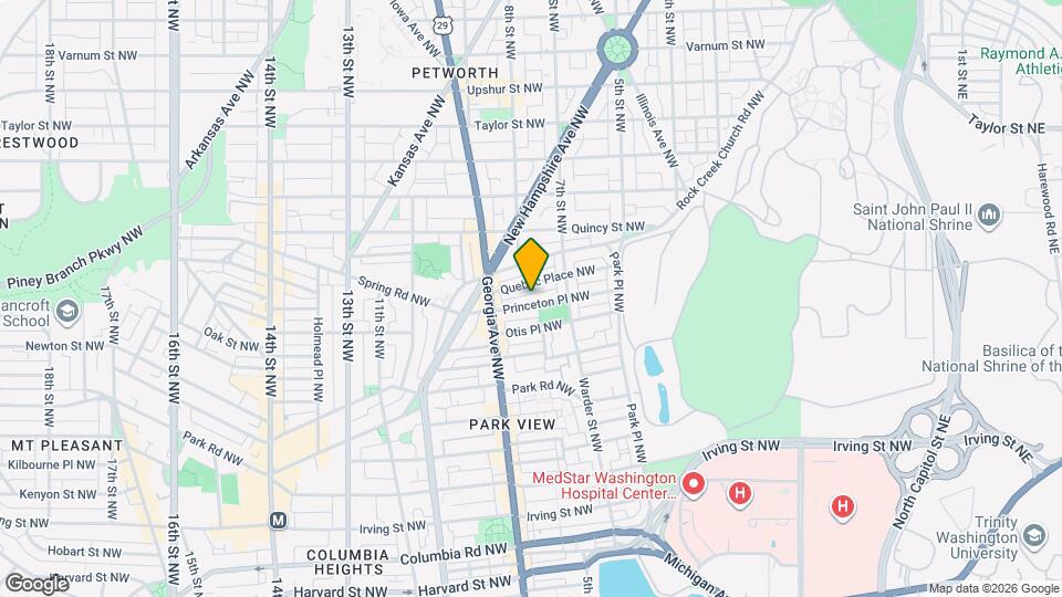 735 Princeton Pl NW Map and Location Details