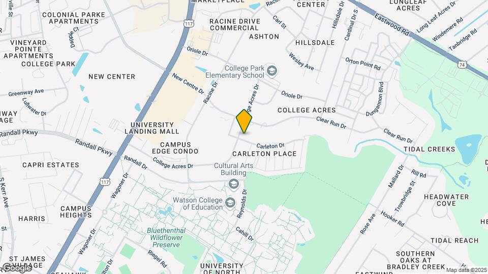 4902 College Acres Dr Map and Location Details