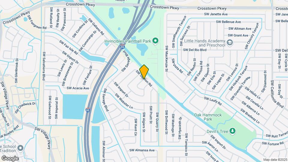 2202 SW Crocus Ln Map and Location Details