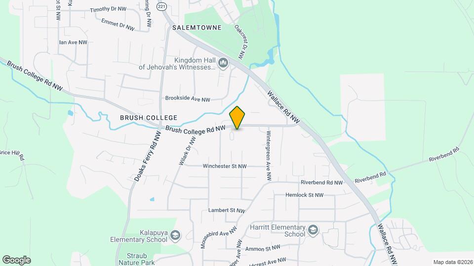 2522 Char Cir NW Map and Location Details