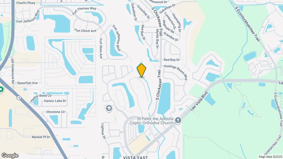 5864 Lake Melrose Dr Map and Location Details