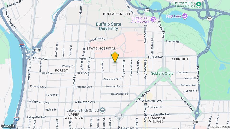 36 Tremont Ave, Unit 1 Map and Location Details