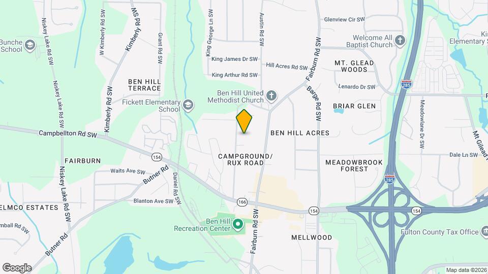 2164 Camp Ground Rd SW Map and Location Details