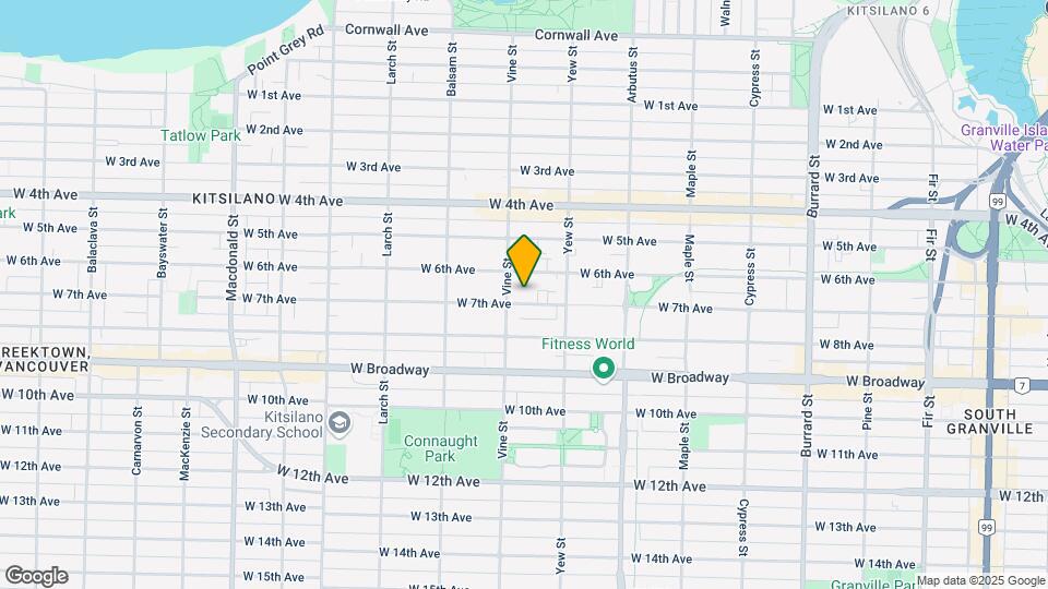 2275 7th Ave W Map and Location Details
