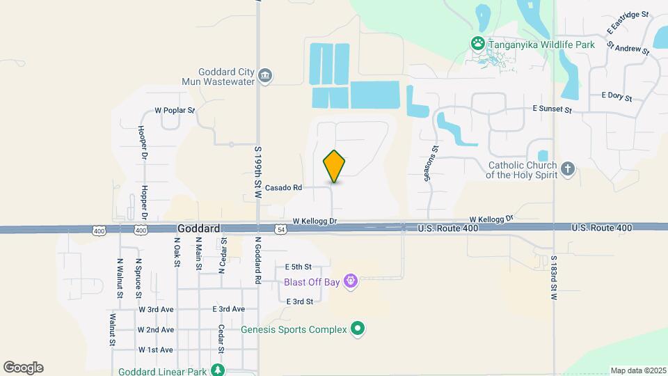 602 E Martens Ct Map and Location Details