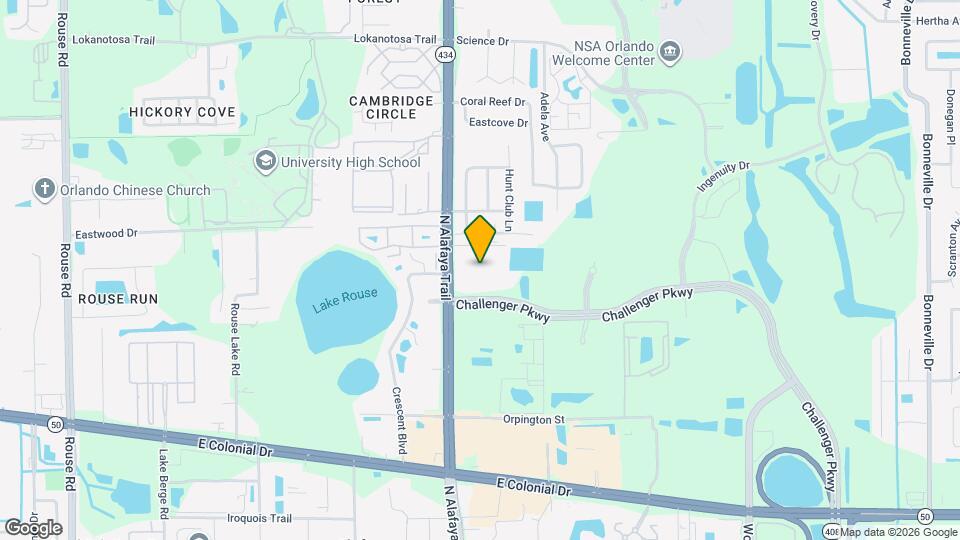 2515 N Alafaya Trail Map and Location Details