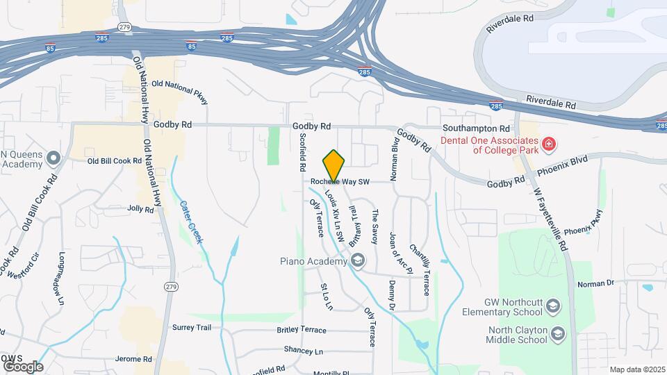 2190 Rochelle Way Map and Location Details