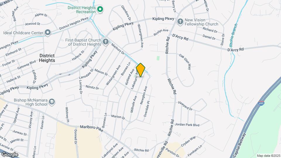 2511 Millvale Ave Map and Location Details