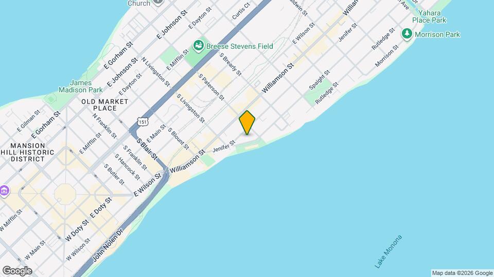 840 Spaight St, Unit 840 #2 Map and Location Details