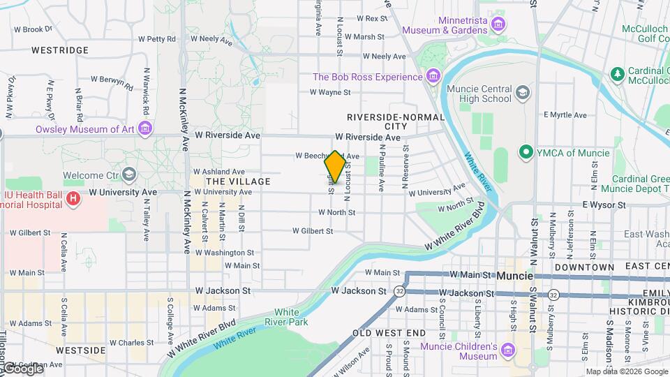 1116 W University Ave Mapa y Detalles de la Ubicación