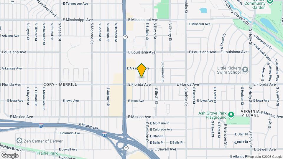 1470 S Ash St Map and Location Details