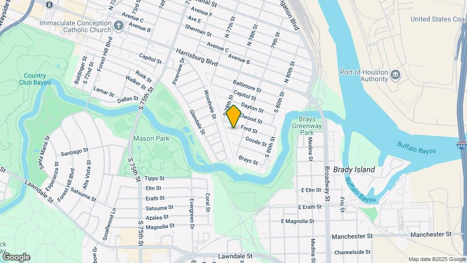 7825 Goode St Map and Location Details