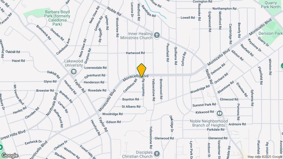 1130 Haselton Rd Map and Location Details