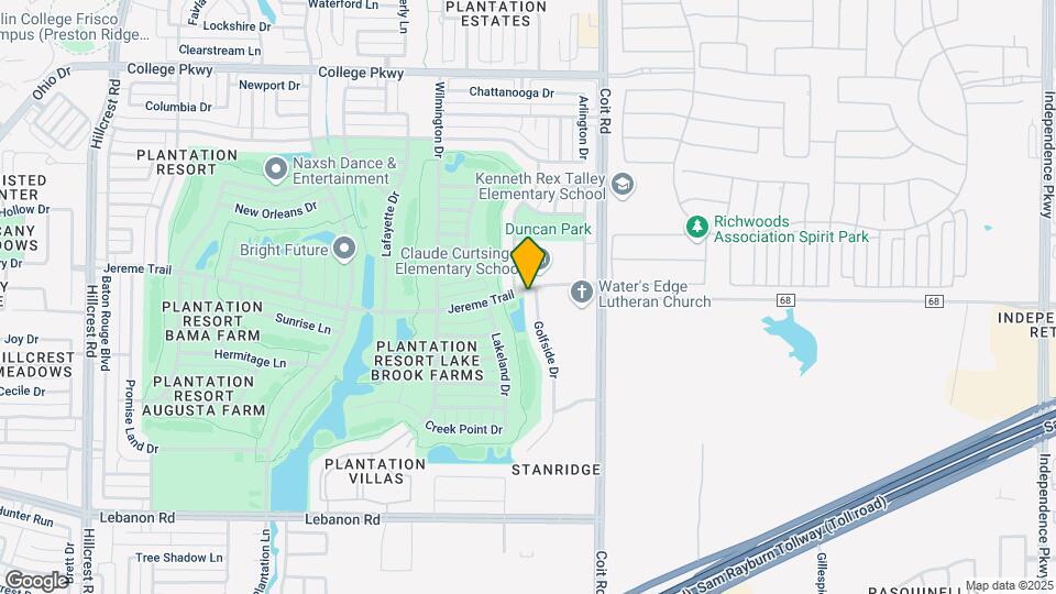 5465 Golfside Dr Map and Location Details
