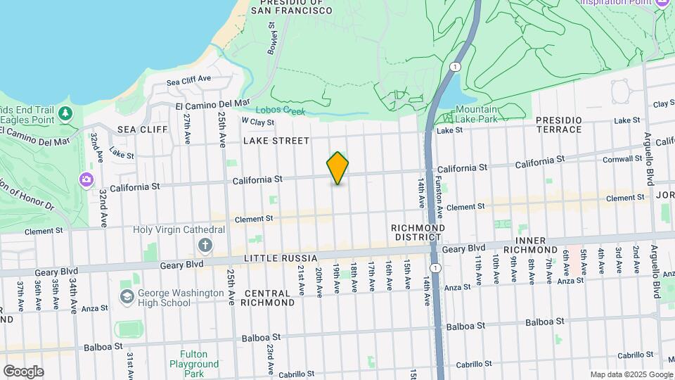 234 19th Ave Mapa y Detalles de la Ubicación