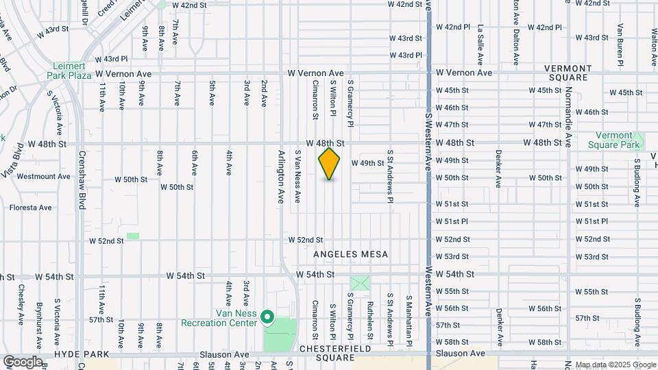 5001 S Wilton Pl Map and Location Details