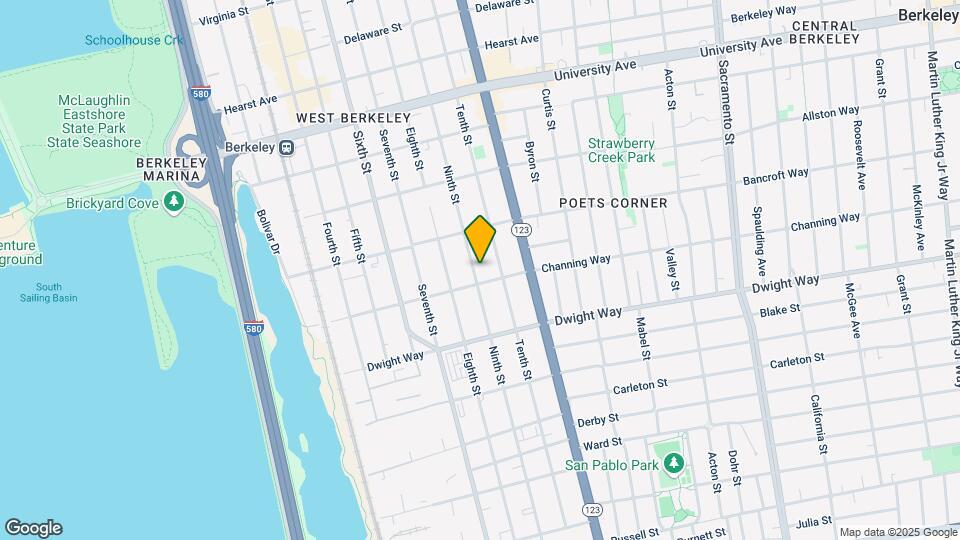 2337 Ninth St-Unit -2337 A 9th Street Map and Location Details