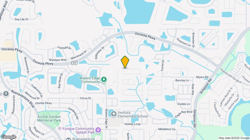 3182 Eagle Hammock Cir Map and Location Details