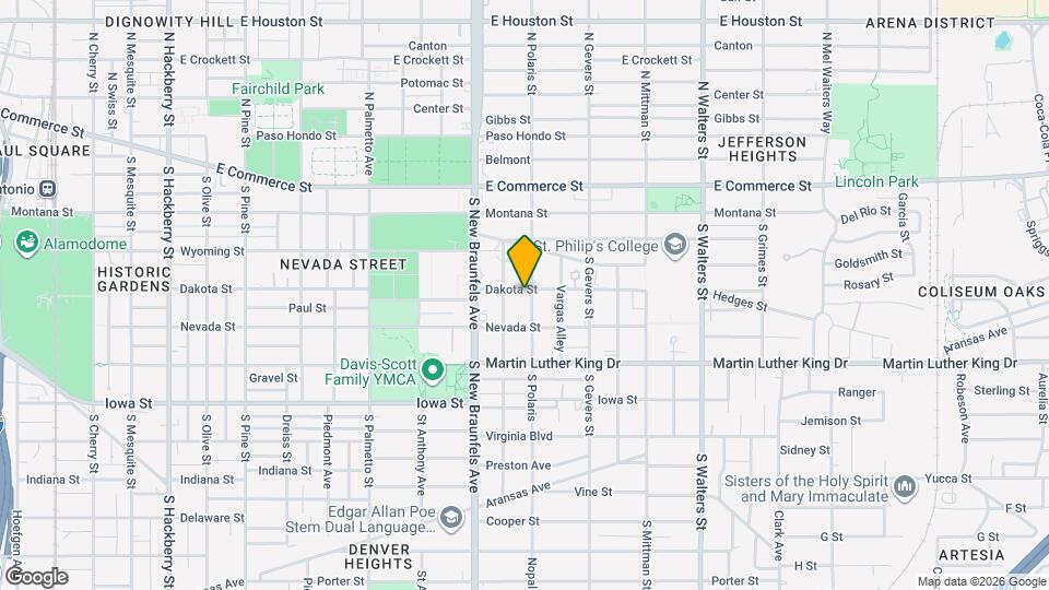 1618 Dakota St Map and Location Details
