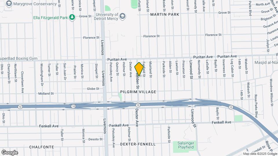 15804 Belden St Map and Location Details