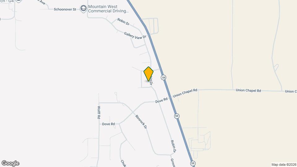 7104 Robin Dr Map and Location Details