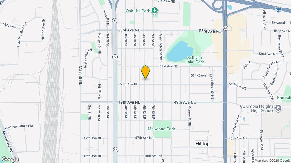 5006 6th St NE Mapa y Detalles de la Ubicación