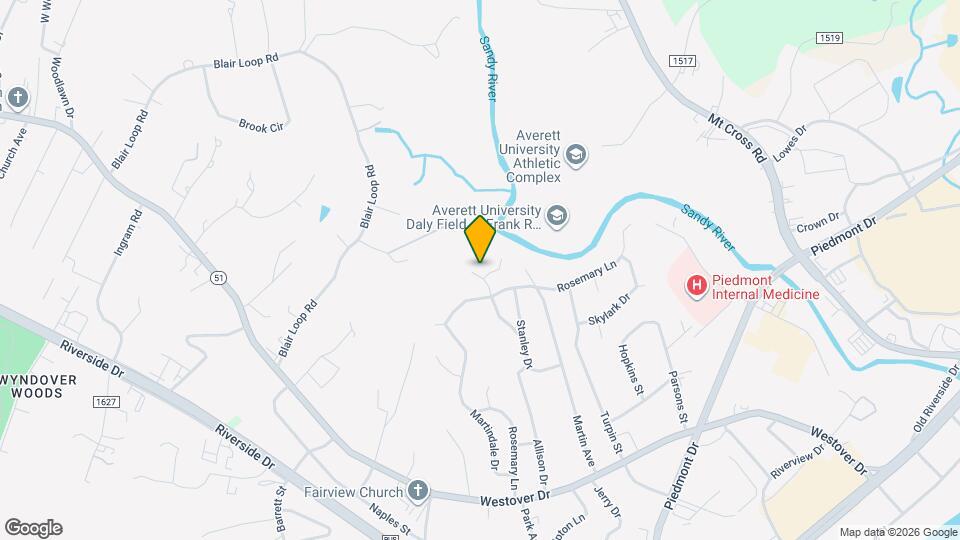 302 Tyler Ave Map and Location Details