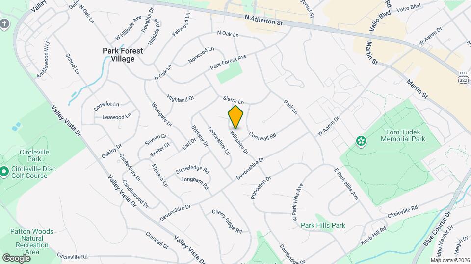 643 Wiltshire Dr Map and Location Details