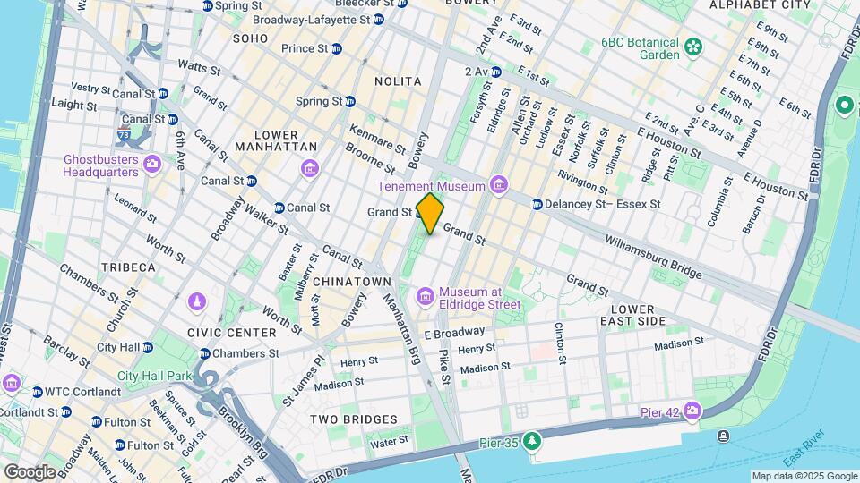 74 Forsyth St Mapa y Detalles de la Ubicación