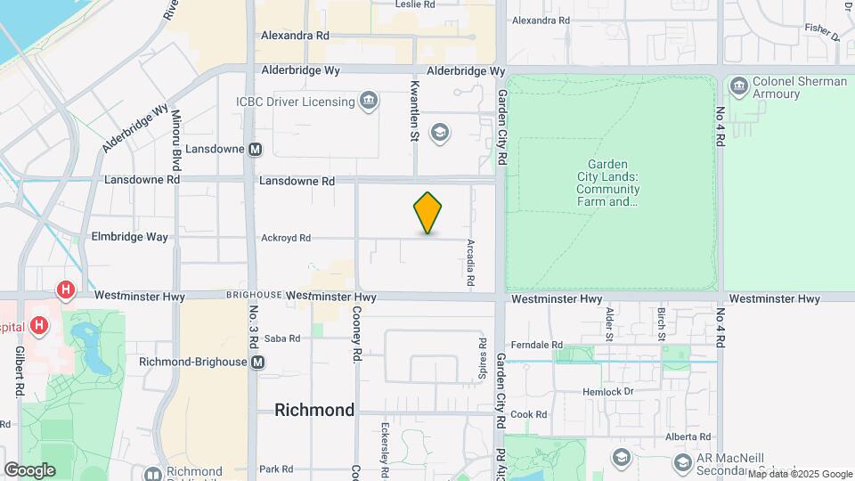 8700 Ackroyd Rd Map and Location Details