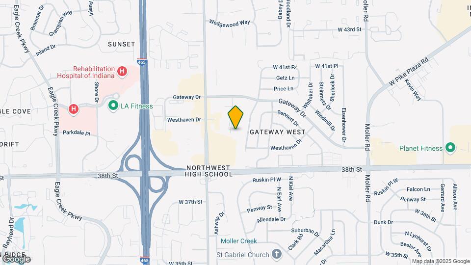 3905 Gateway Ct Map and Location Details