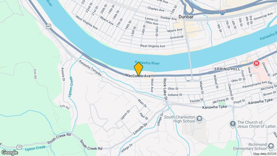 5505 Maccorkle Ave SW Map and Location Details