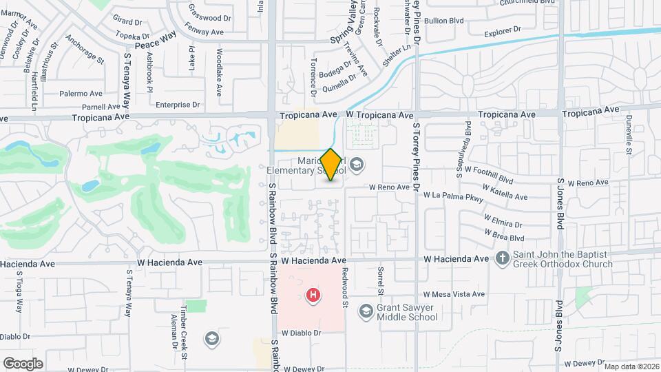 5050 S Rainbow Blvd Map and Location Details