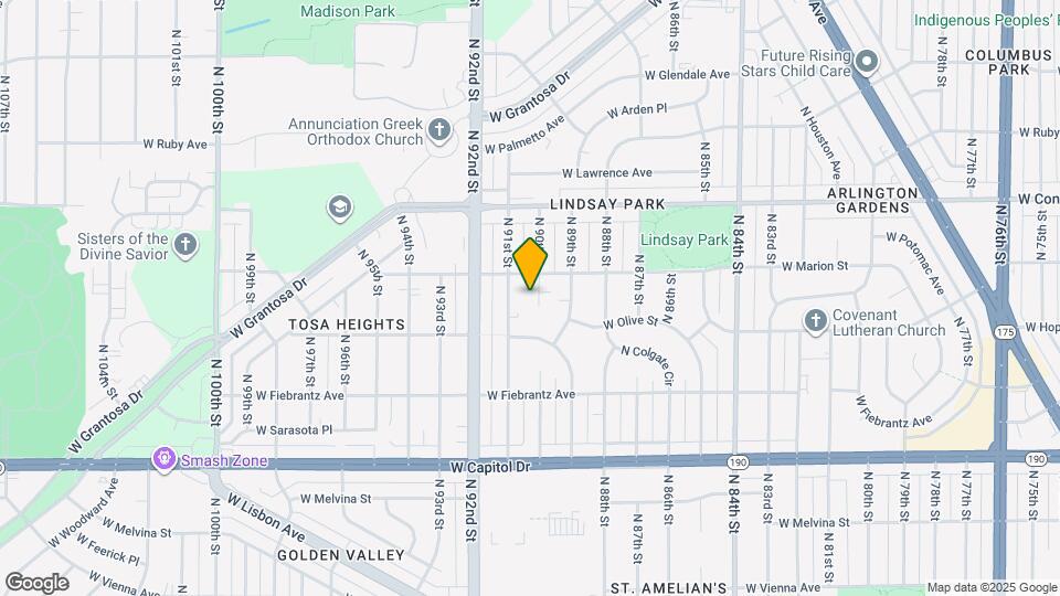 4245 N 90th Ct, Unit 4245 Map and Location Details