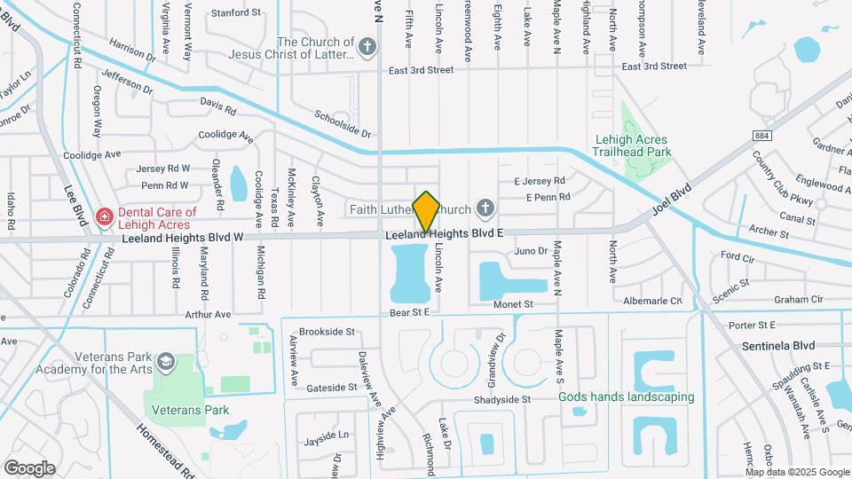 502 Leeland Heights Blvd E Map and Location Details