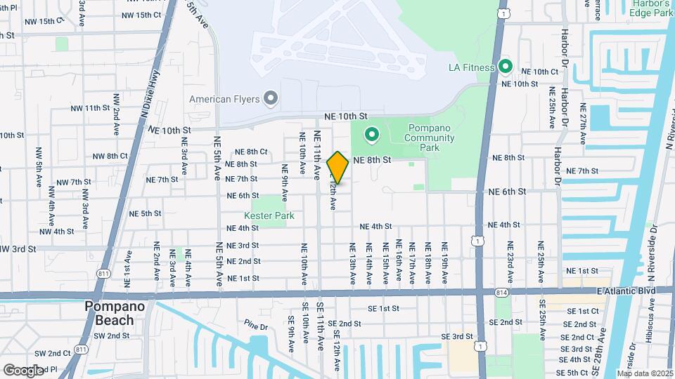 604 NE 12th Ave, Unit 606 Map and Location Details