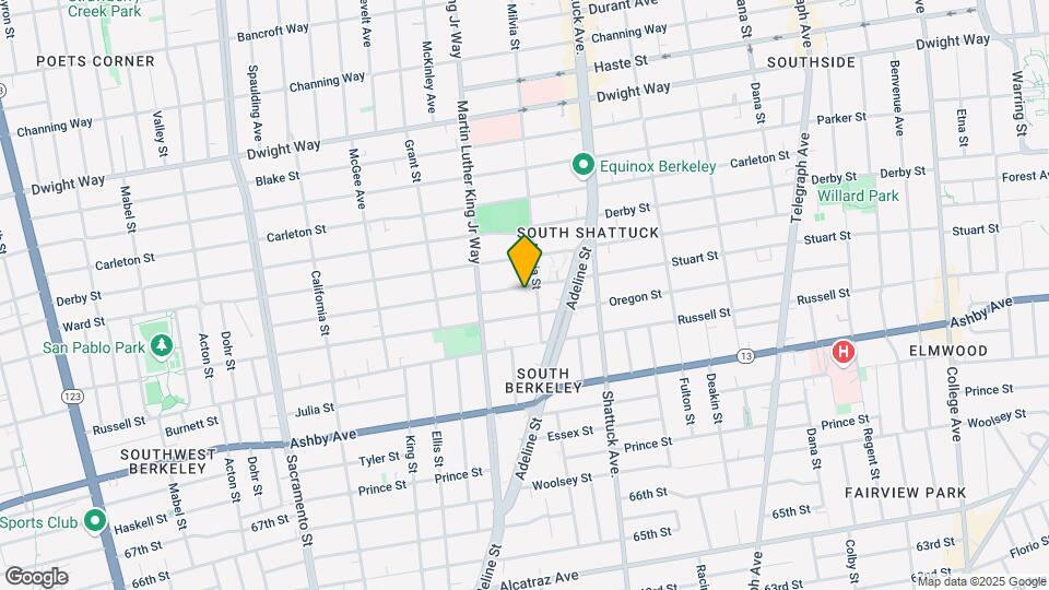 1936 Stuart St Map and Location Details