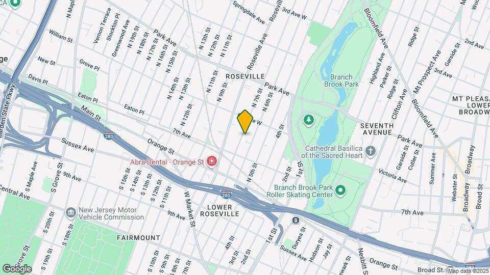 187 N 7th St Map and Location Details