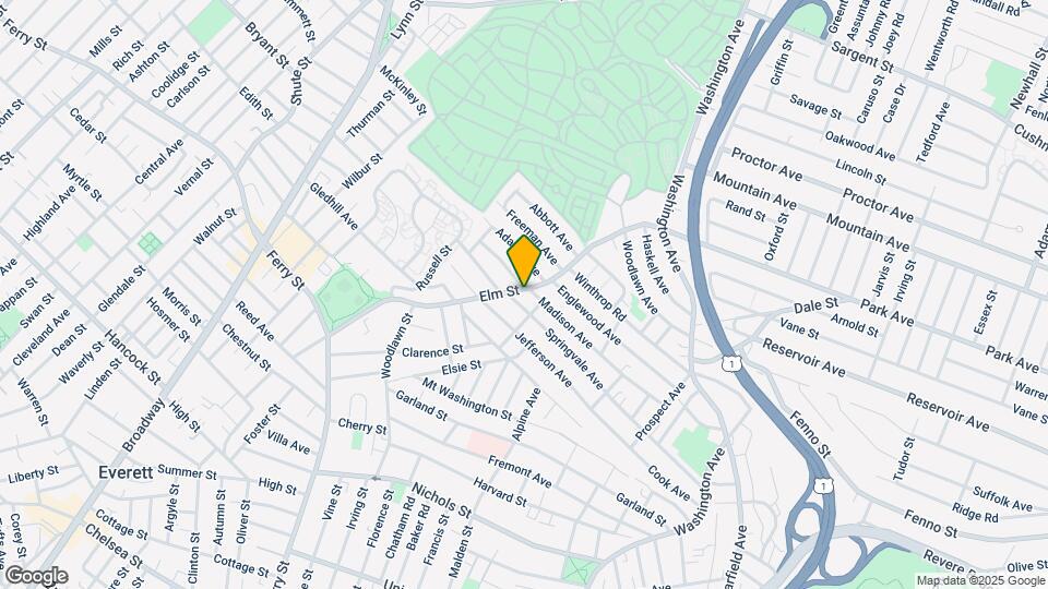 211 Elm St, Unit 3 Map and Location Details