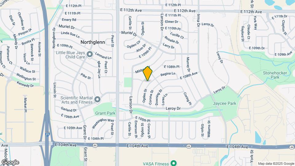 10759 Ogden St Map and Location Details