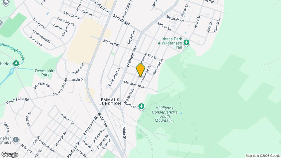 625 Fernwood St Map and Location Details