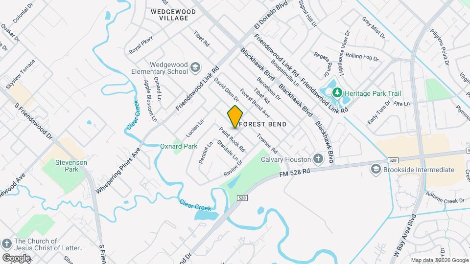 16822 Hibiscus Ln Map and Location Details