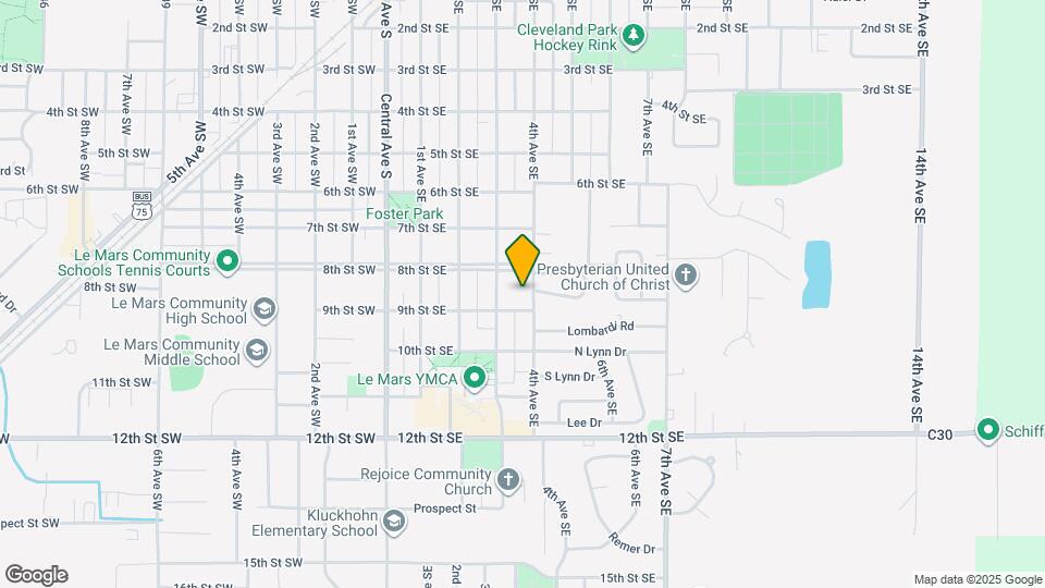 821 4th Ave SE Map and Location Details