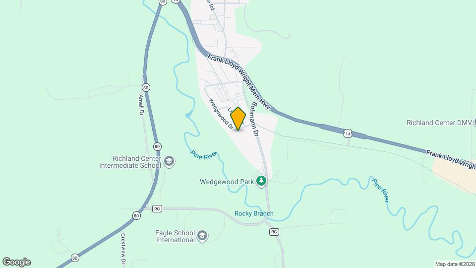 1670 Wedgewood Dr Map and Location Details