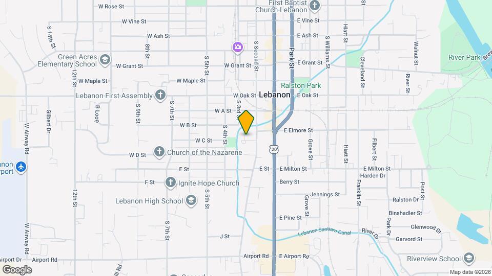 169 W C St Map and Location Details